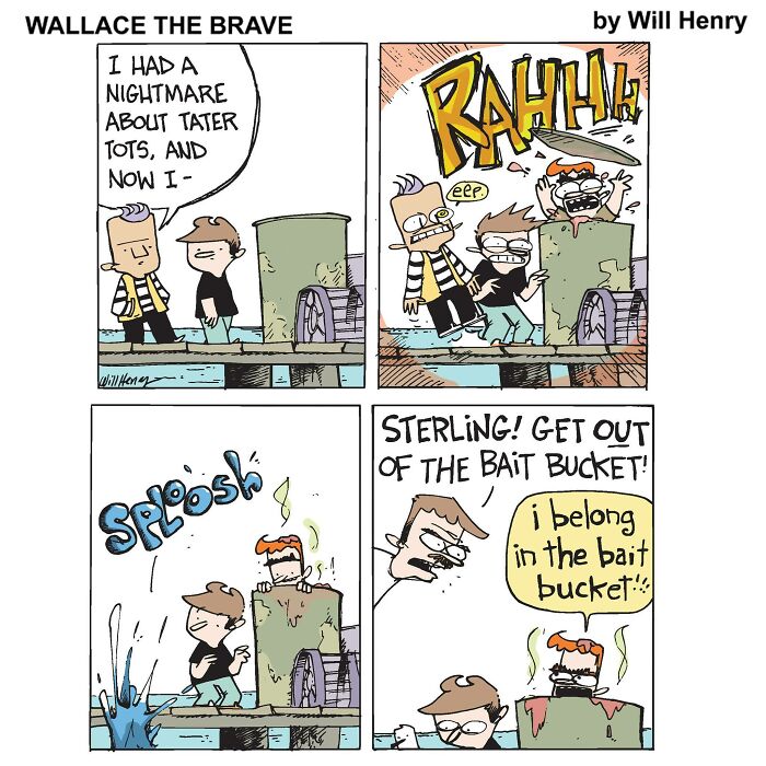 These Comics Are Like a Warm Hug for Your Brain—Meet ‘Wallace the Brave’!