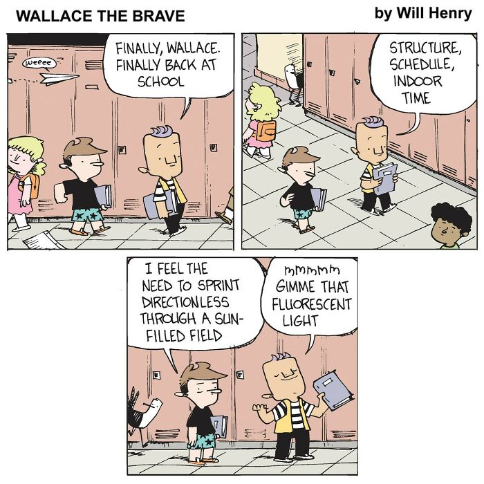 These Comics Are Like a Warm Hug for Your Brain—Meet ‘Wallace the Brave’!
