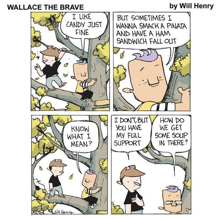 These Comics Are Like a Warm Hug for Your Brain—Meet ‘Wallace the Brave’!