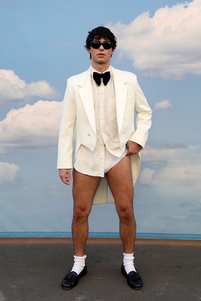 Jacob Rott’s Bold Briefs & Tux Mix