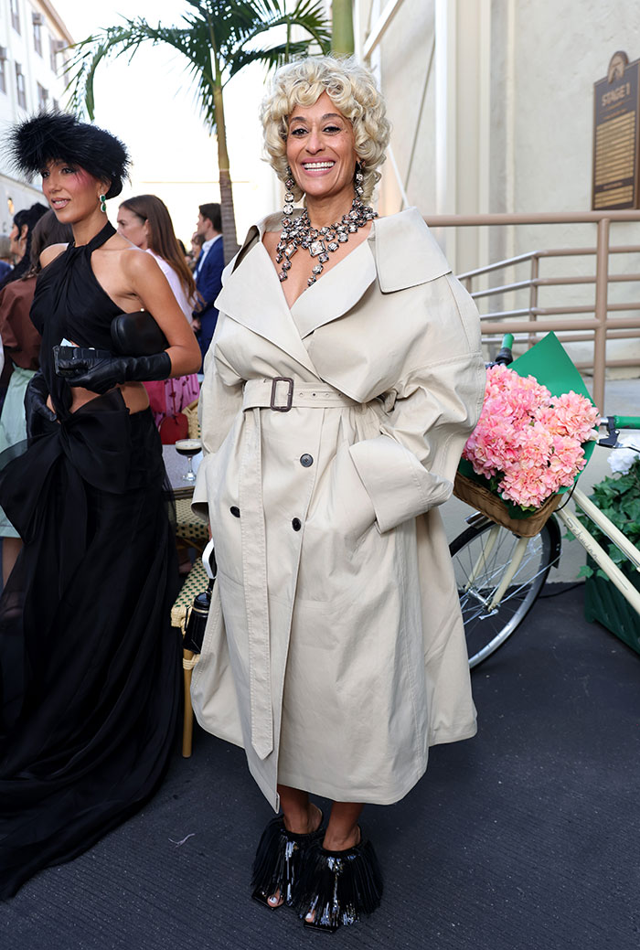 Tracee Ellis Ross’s Trench Coat Surprise