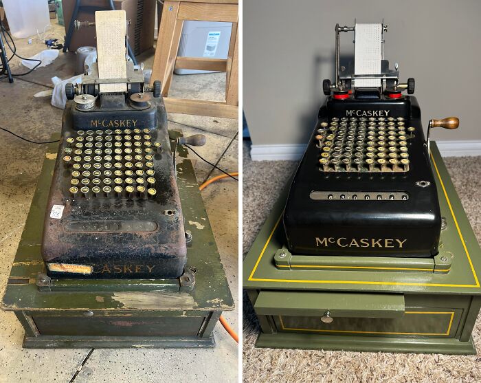 1920s Adding Machine/Cash Register: Restored And Ready To Rumble