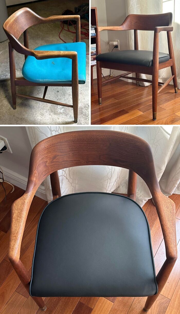 Thrift Store Score: Chair Before And After Makeover