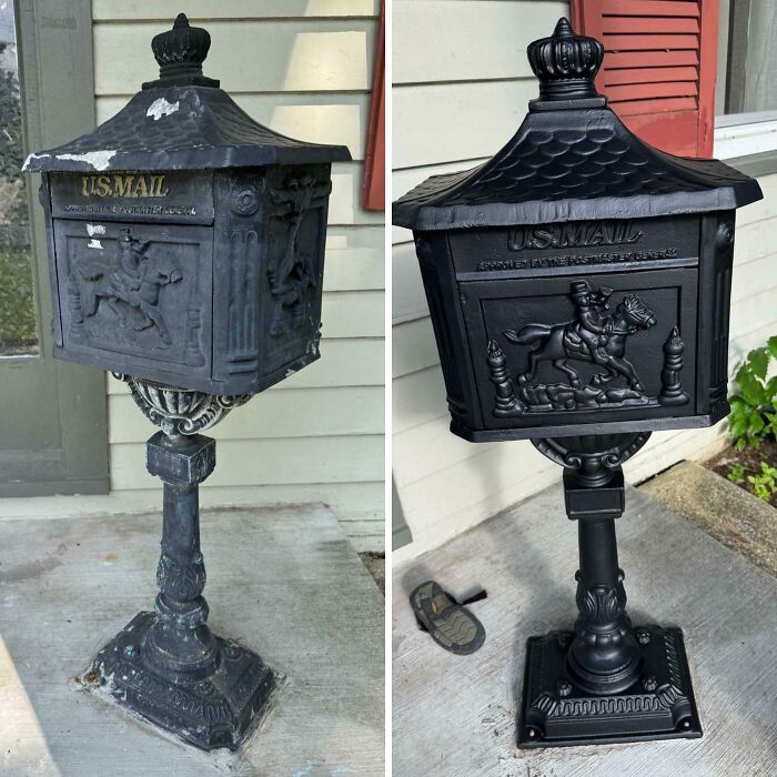 Post Box Comeback: Not Sure How Old, But It’s Turning Heads Now