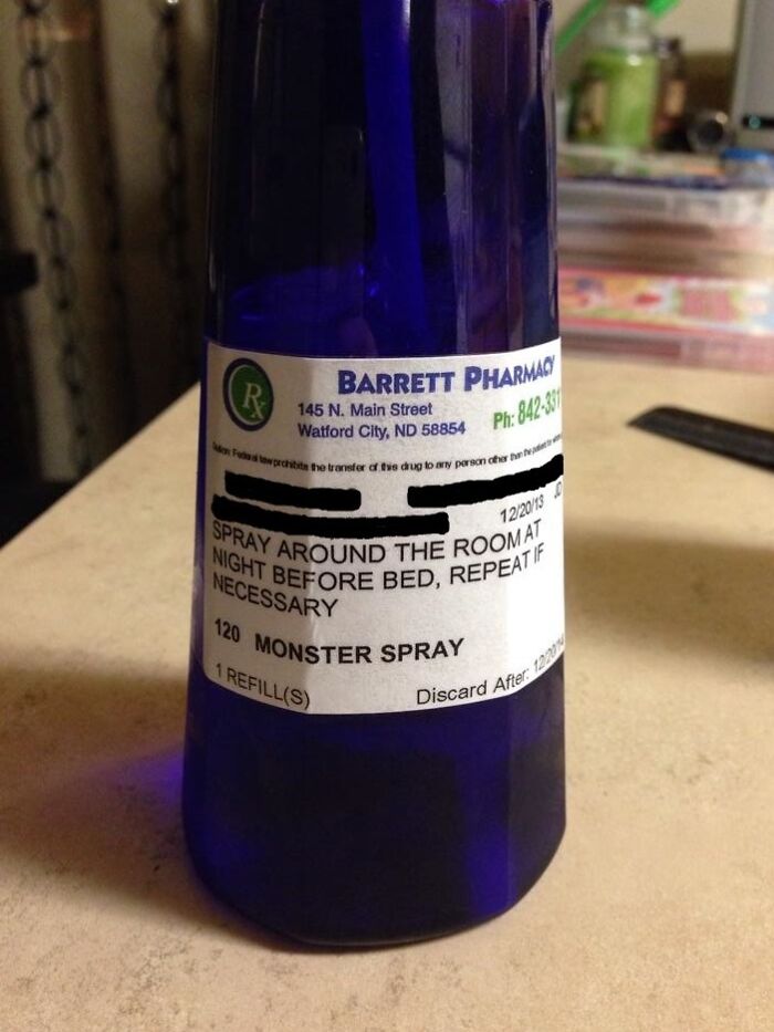 Doctor's Monster Spray Helps 6-Year-Old Sleep Peacefully
