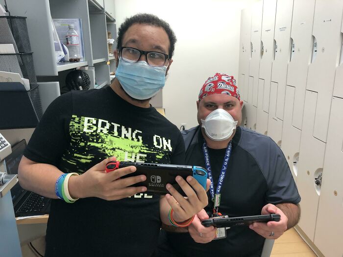 Special Needs Dentist and Patient Bond Over Nintendo Switch Gaming Session