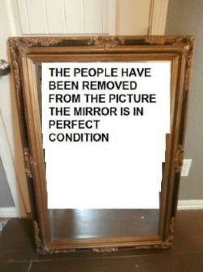 Craigslist Mirror Ad with a Twist