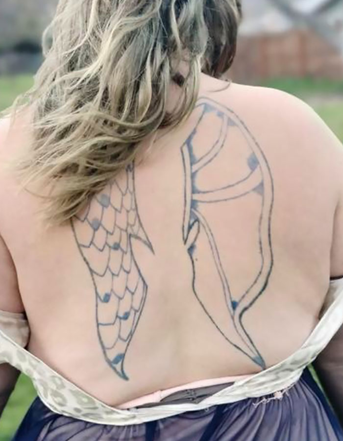 Tattoo So Bad I Wish I Could Fly Away
