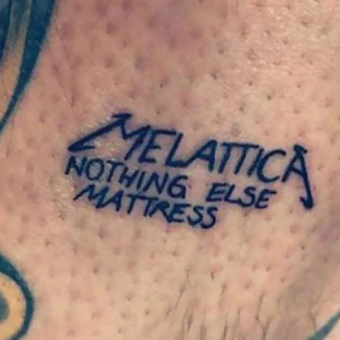 Nothing Else Mattress Tattoo