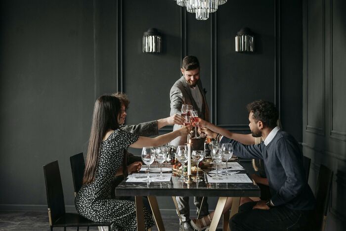 Would you rather attend a dinner where everyone speaks in perfect unison or one where no one ever blinks?