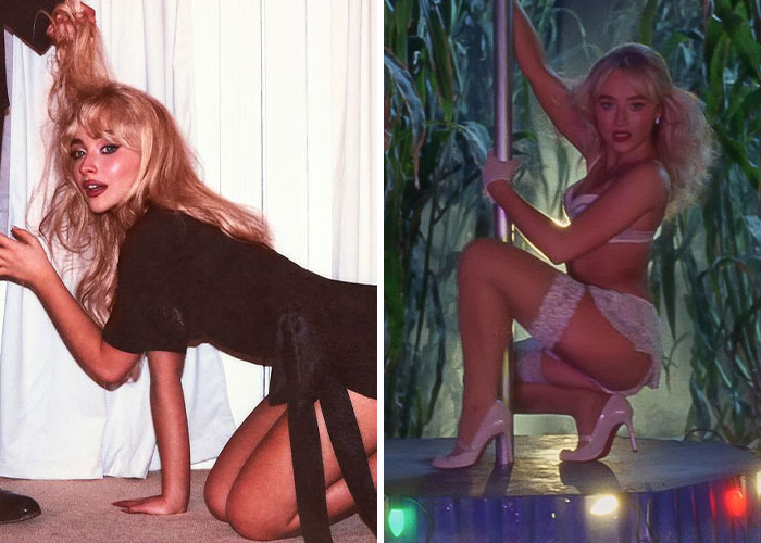 Sabrina Carpenter's Controversial Album Cover Look