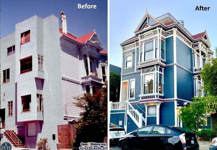 Wait, They Actually Restored These Amazing Old Houses?