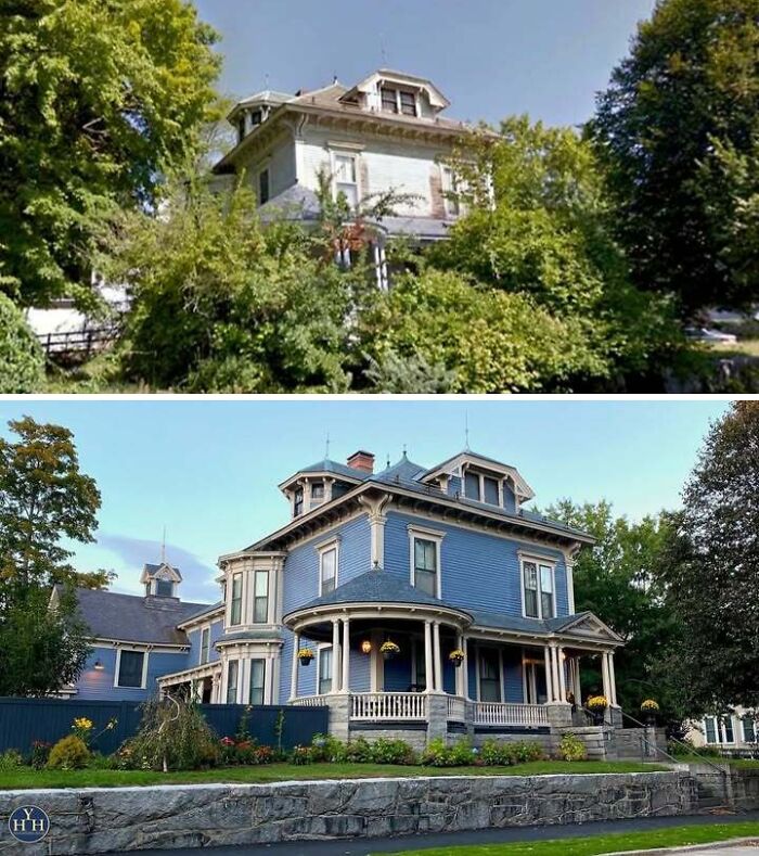 Wait, They Actually Restored These Amazing Old Houses?