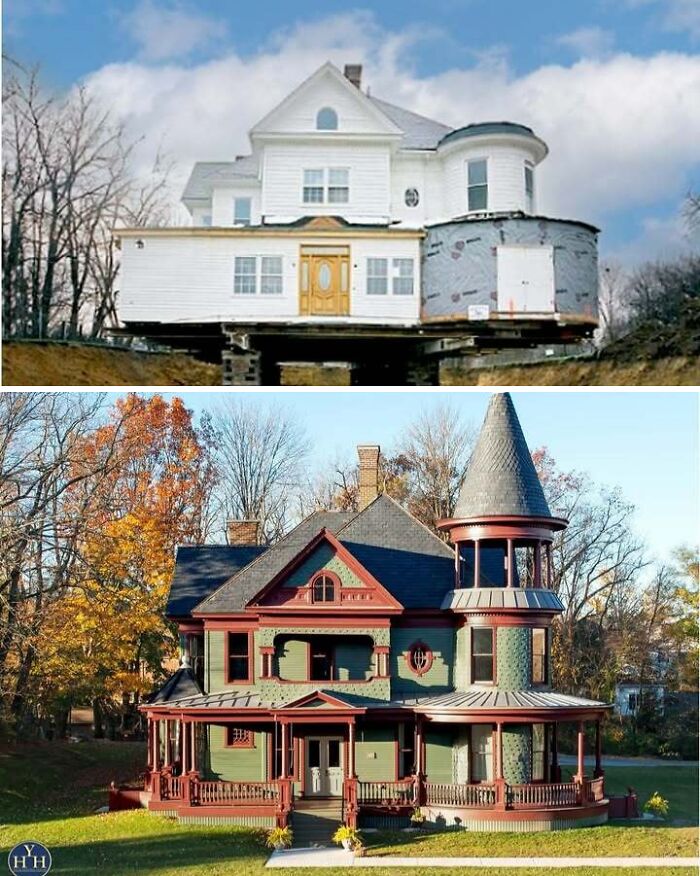 Wait, They Actually Restored These Amazing Old Houses?