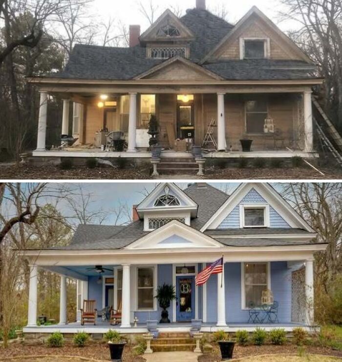 Wait, They Actually Restored These Amazing Old Houses?
