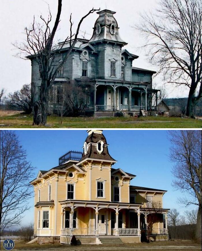 Wait, They Actually Restored These Amazing Old Houses?