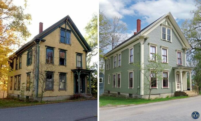 Wait, They Actually Restored These Amazing Old Houses?
