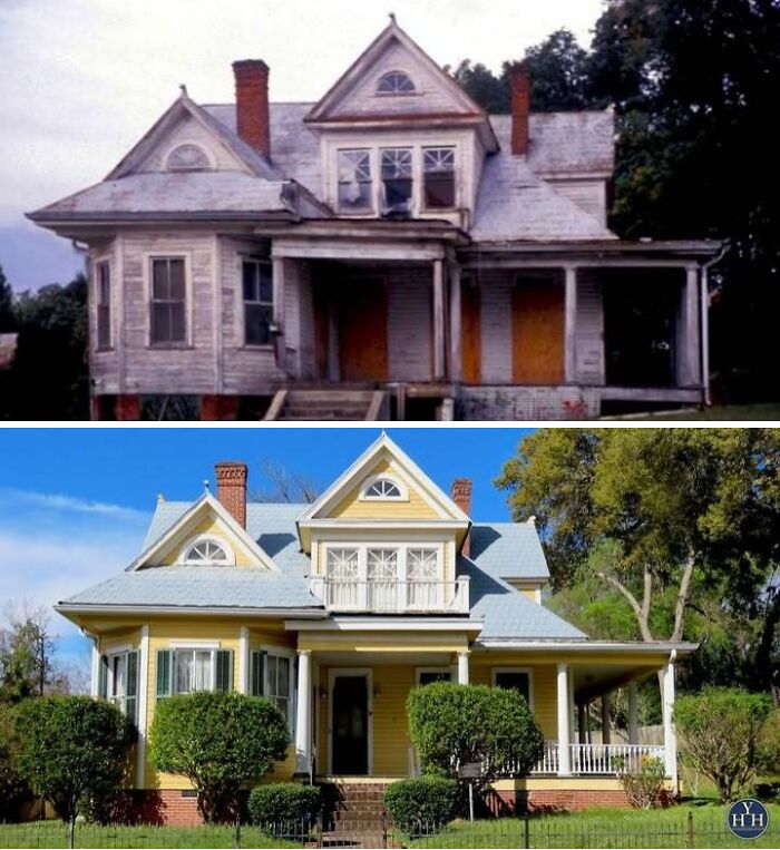 Wait, They Actually Restored These Amazing Old Houses?