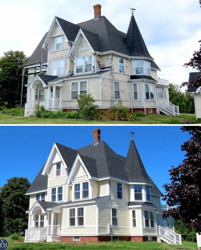 Wait, They Actually Restored These Amazing Old Houses?