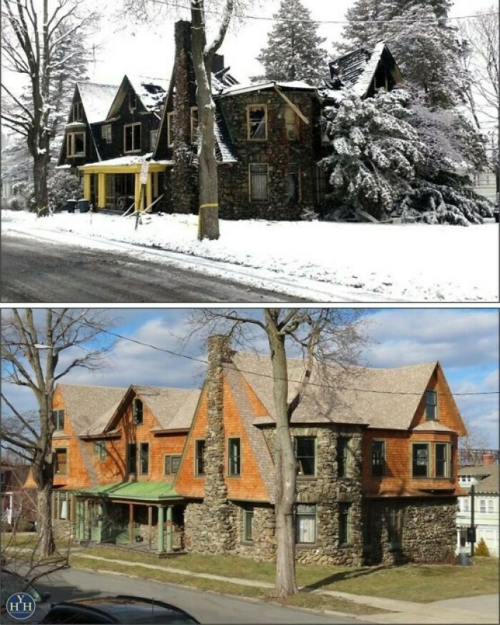 Wait, They Actually Restored These Amazing Old Houses?