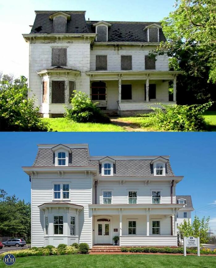 Wait, They Actually Restored These Amazing Old Houses?