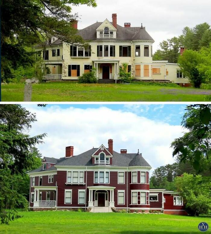 Wait, They Actually Restored These Amazing Old Houses?