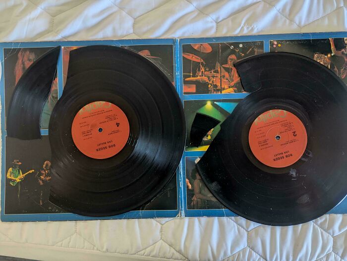 My Nephews Broke My Limited Edition Bob Segar Vinyl—Yikes!