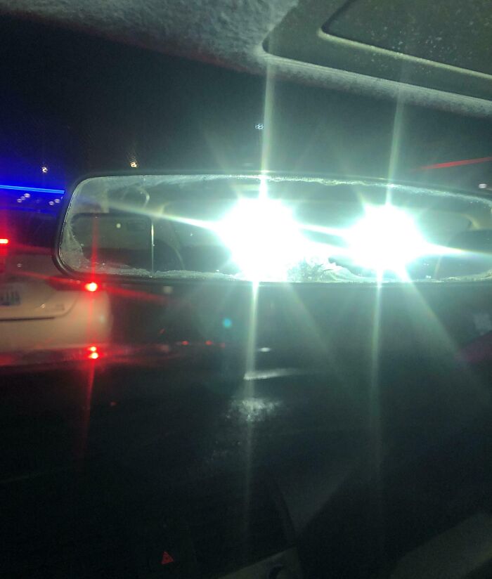 Jerk Behind Me Blasting High Beams In Drive-Thru Line