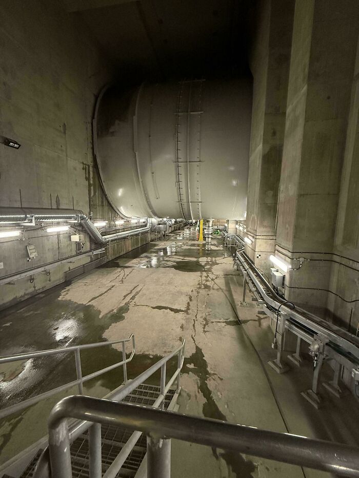 The Coupling Chamber at a Dam—Just an Average Day at Work