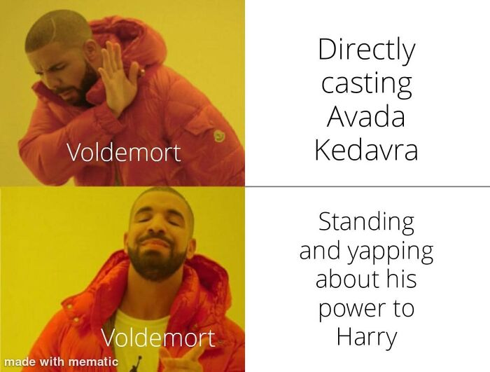 Voldy Could’ve Ended It All In A Snap, But Nope