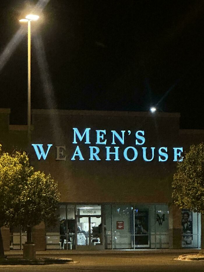 Men’s Warhouse!