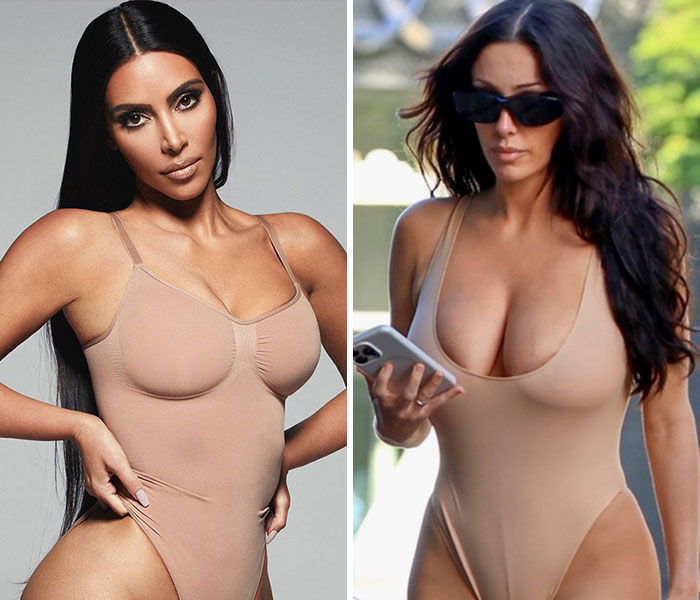 Kim Tries to Match Her Ex’s New Wife’s Style