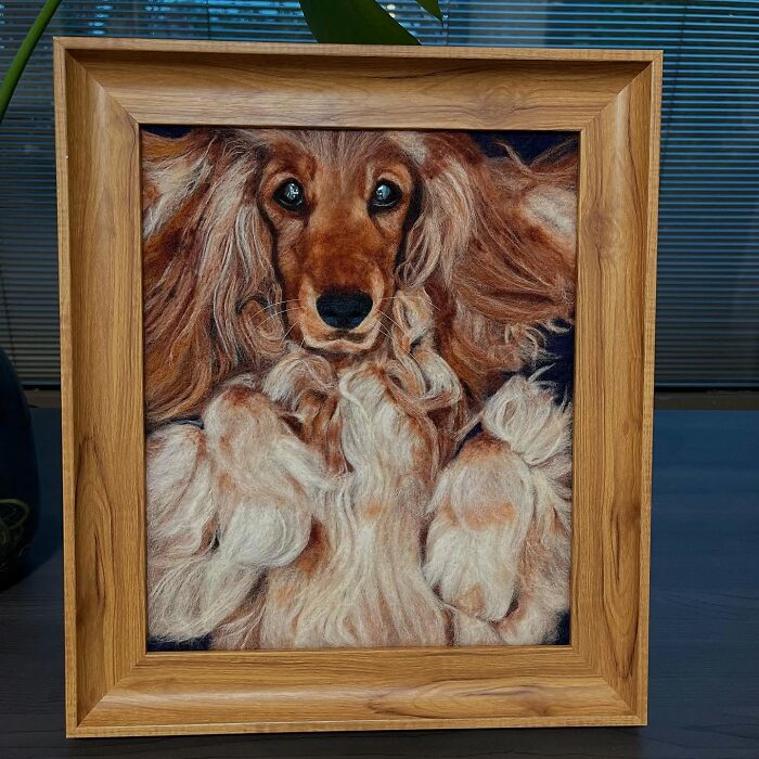 Wait, Someone Actually Turns Pets Into Woolly Mini Masterpieces!