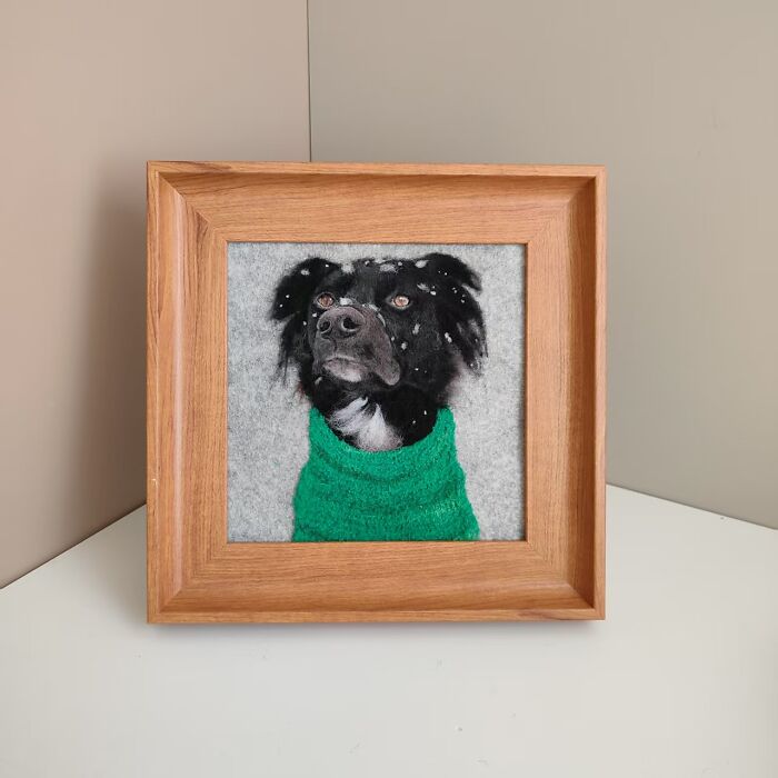 Wait, Someone Actually Turns Pets Into Woolly Mini Masterpieces!