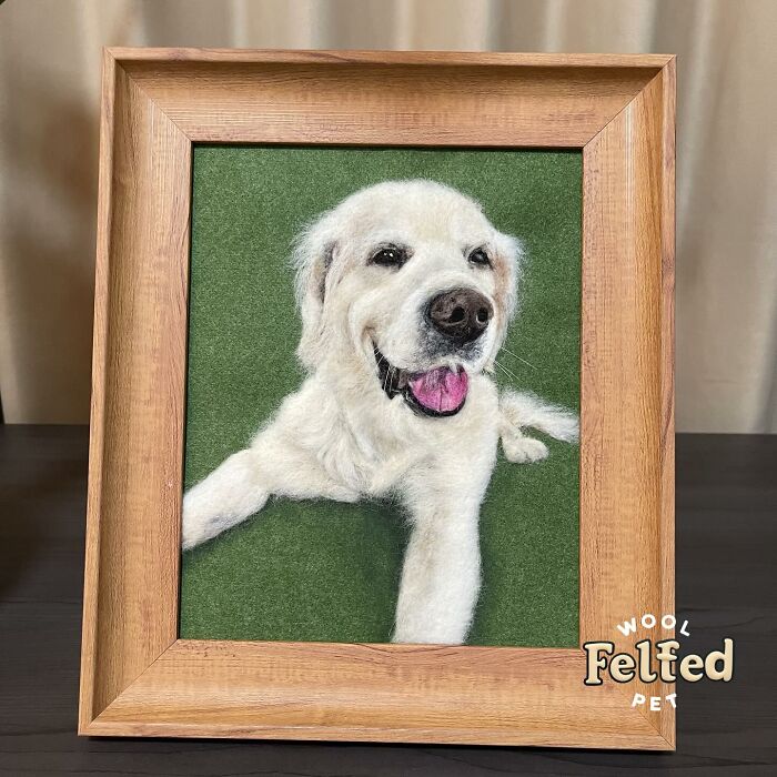 Wait, Someone Actually Turns Pets Into Woolly Mini Masterpieces!