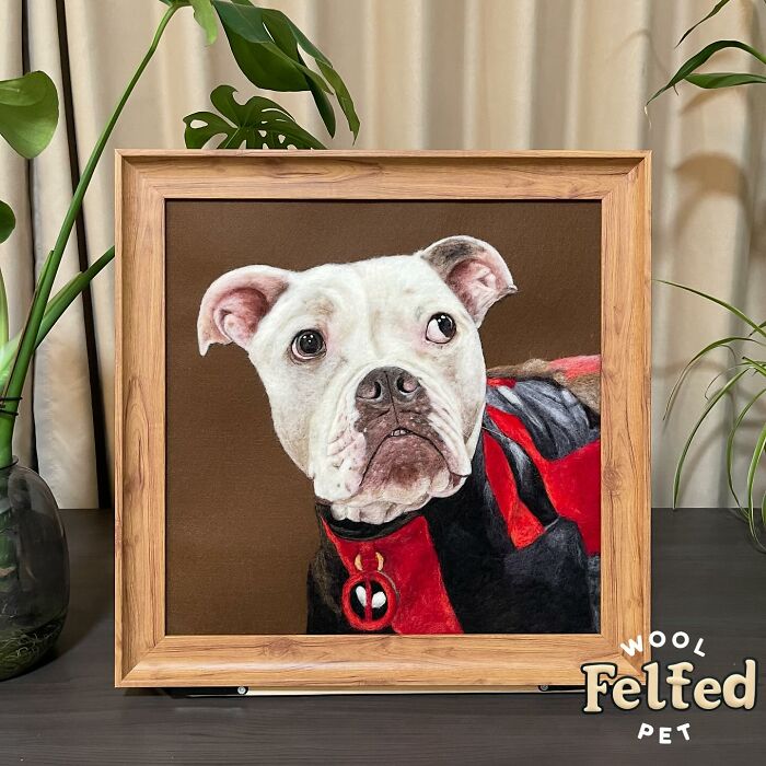 Wait, Someone Actually Turns Pets Into Woolly Mini Masterpieces!
