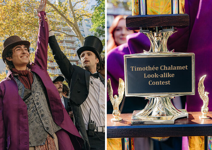 Timothée Chalamet Lookalike Contest Chaos