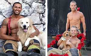 Wait Till You See These Firefighters and Their Pups!