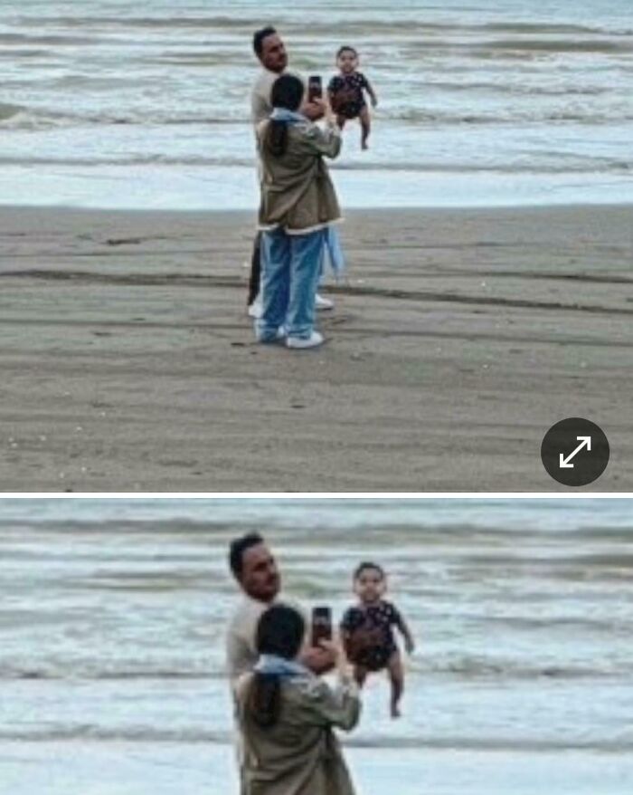 Google Traveling Gold: Dad Proudly Holding Baby And Warming Hearts