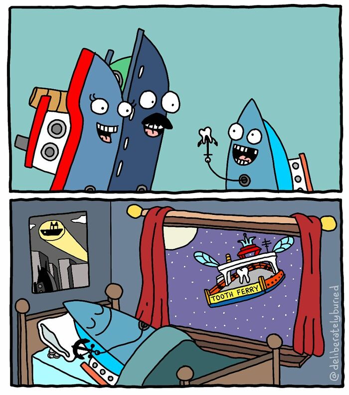 These 46 Comics Are So Dark and Twisted, You'll Actually Laugh Out Loud