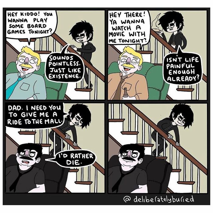 These 46 Comics Are So Dark and Twisted, You'll Actually Laugh Out Loud