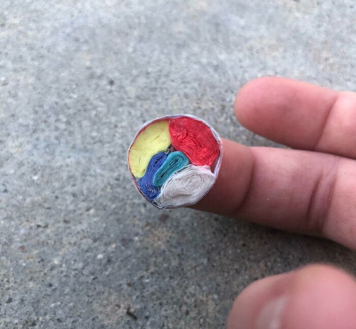 Confetti Explosion Inside A Party Popper