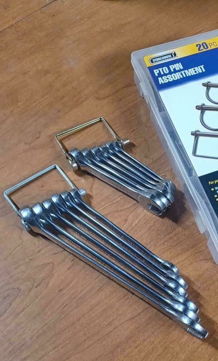 Cool Way to Store Wrenches