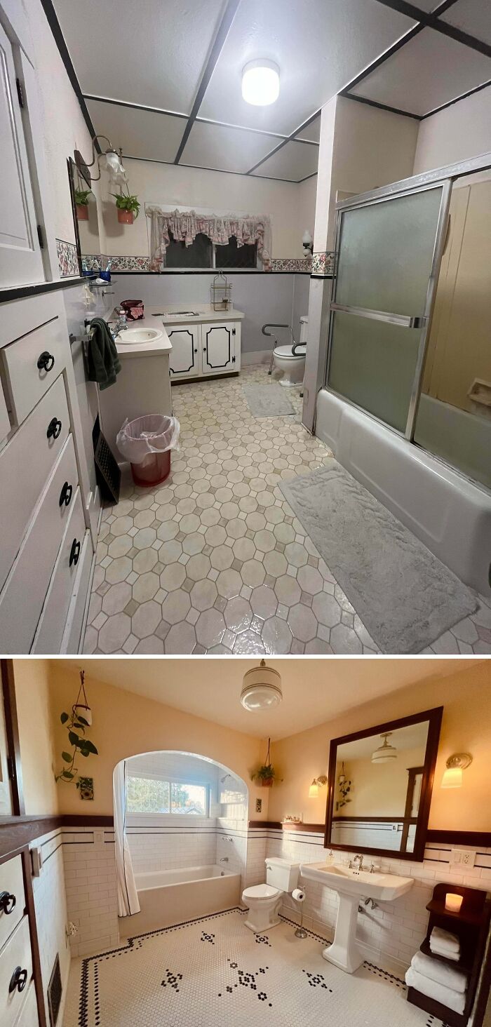 Bathroom Glow-Up In Our 1925 Craftsman