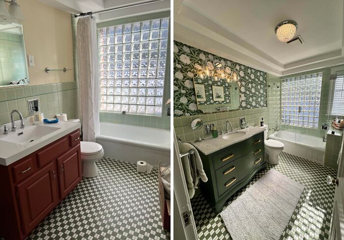 Bathroom Makeover: Keeping the Vintage Vibe Alive