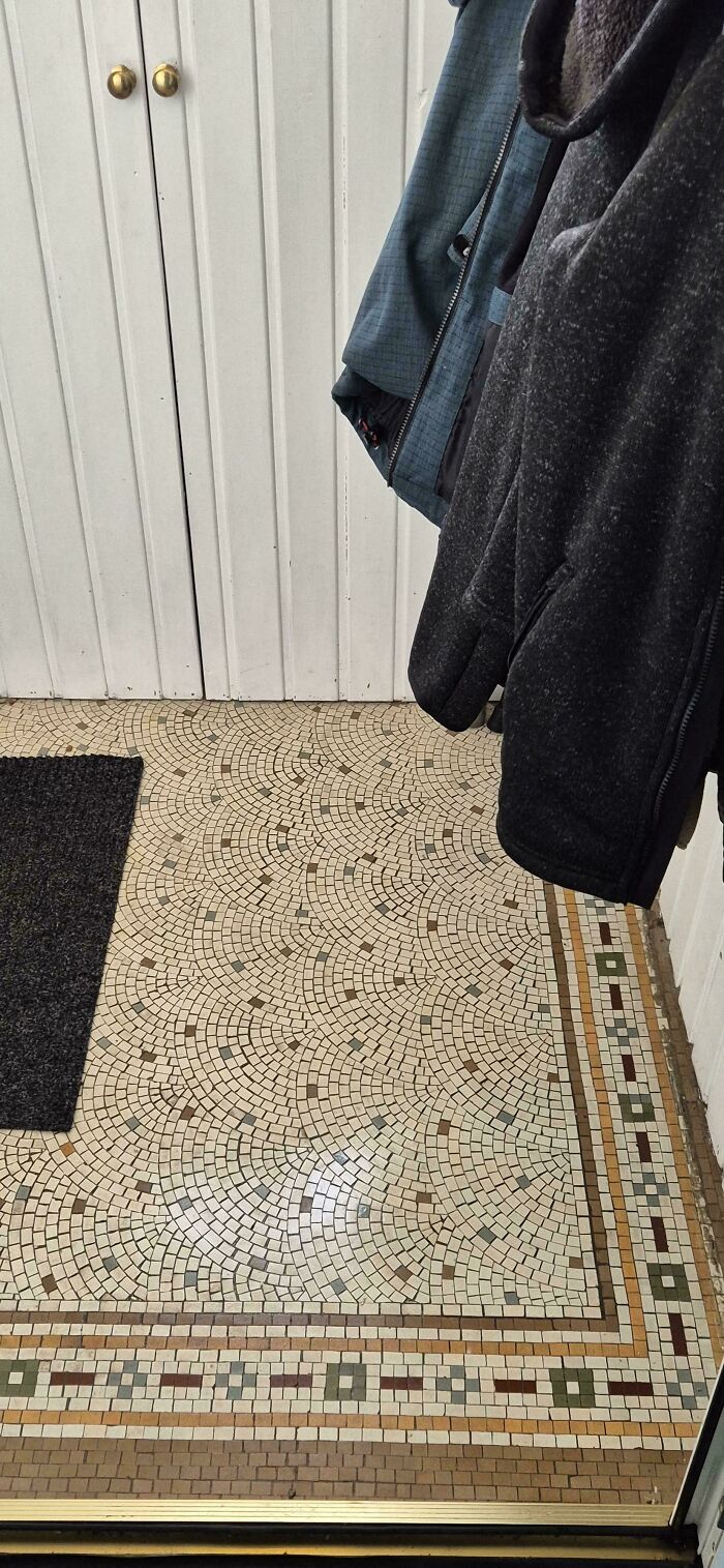 Dad’s Cool Find Under Old Linoleum (Built 1918)