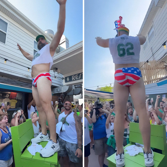 Jason Kelce’s Shorts Gone Wild