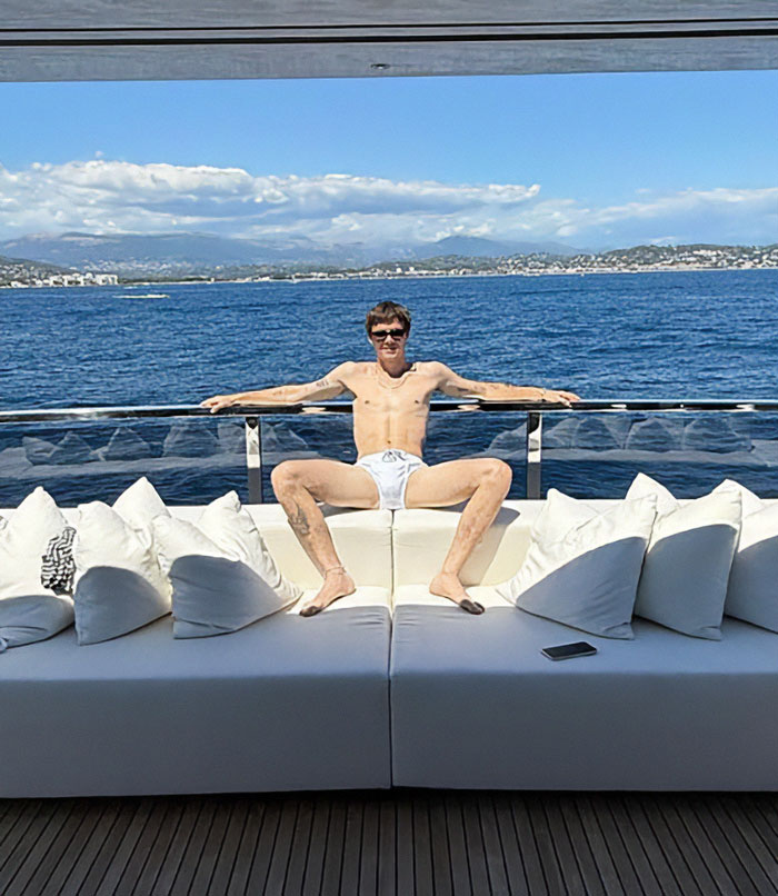 Cruz Beckham’s Yacht Briefs