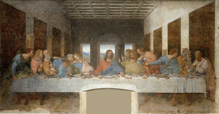 The Last Supper (1495-1498) by Leonardo Da Vinci