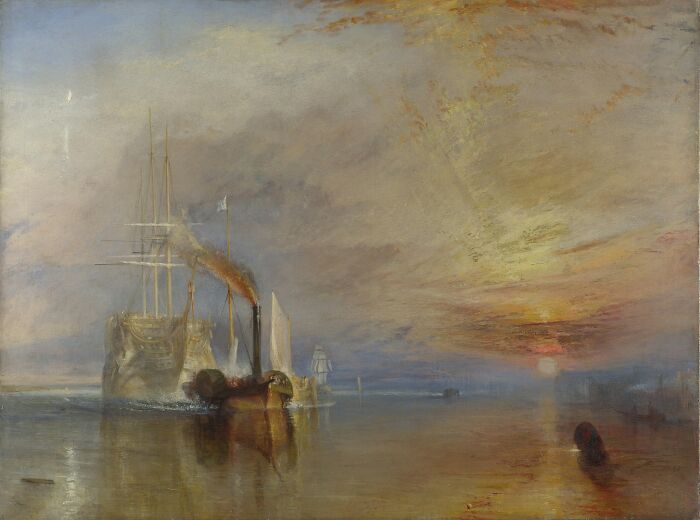 The Fighting Temeraire (1838) by J. M. W. Turner